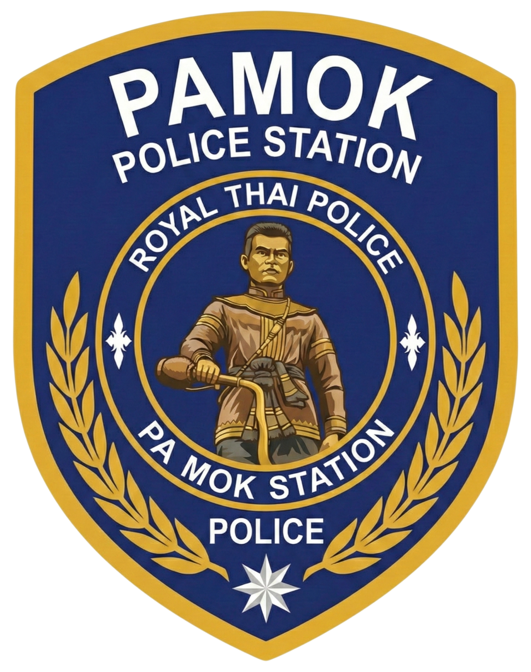 สถานีตำรวจภูธรป่าโมก logo